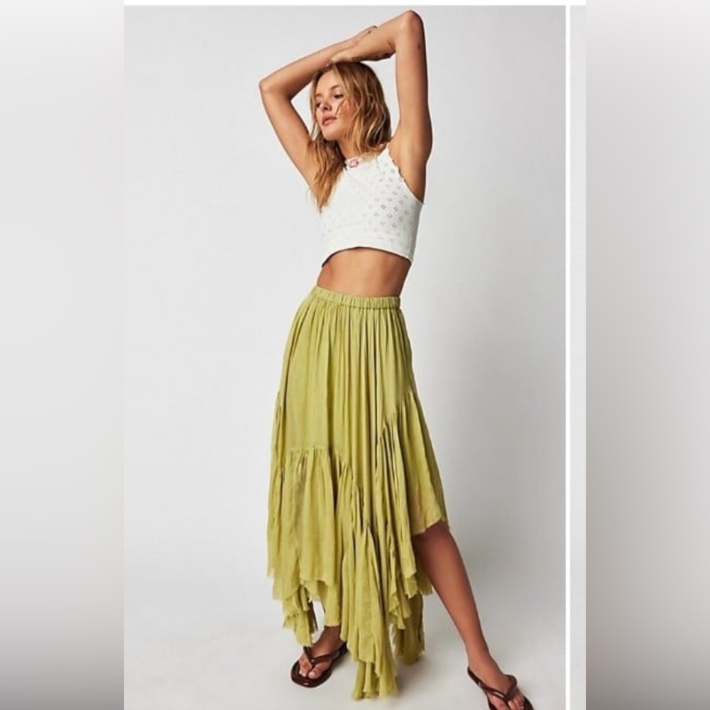 Free People One Clover maxi skirt